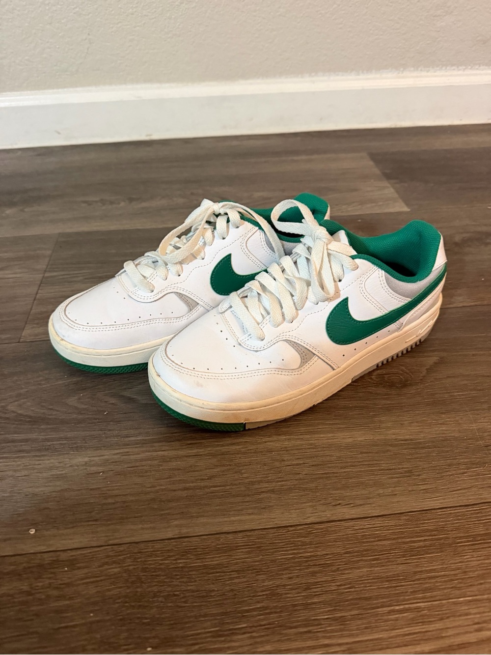 Nike Green & White Sneakers
